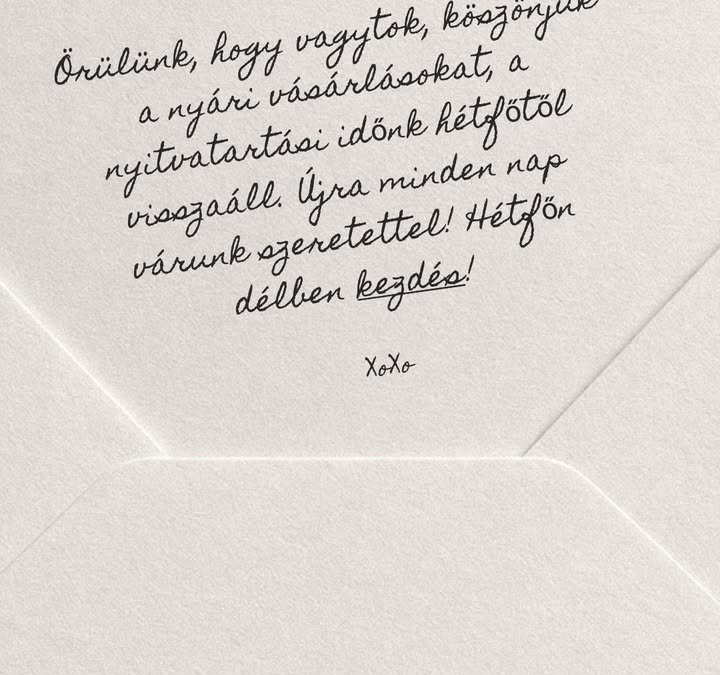 Hétfői találkozónk már csak egy lépésre van!